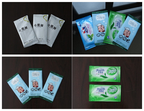 無紡布濕巾包裝機細節圖